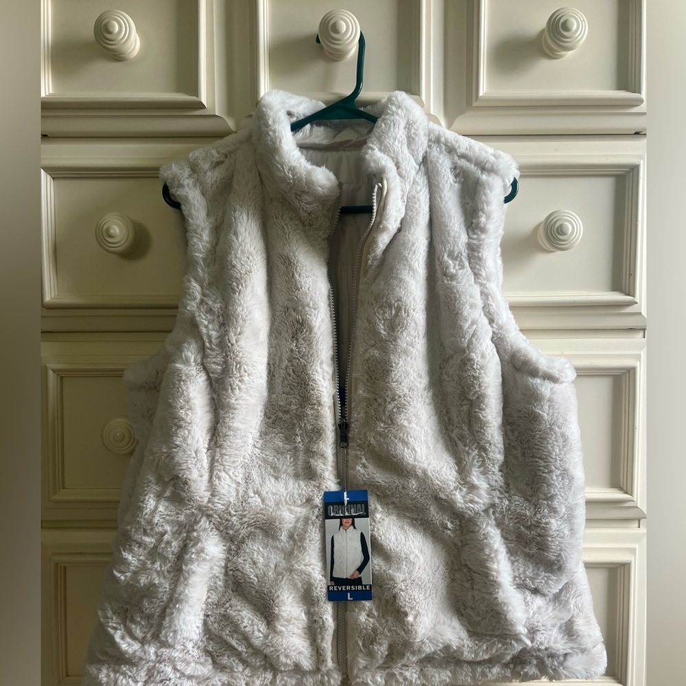 Nicole Miller reversible vest